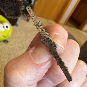 Floral Silver Brooch